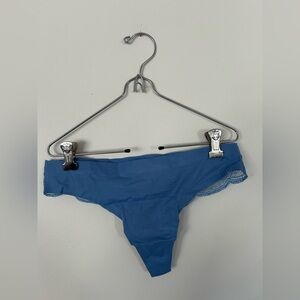 NWOT KNIX Essential Lace Thong Underwear Panties Medium Daylight